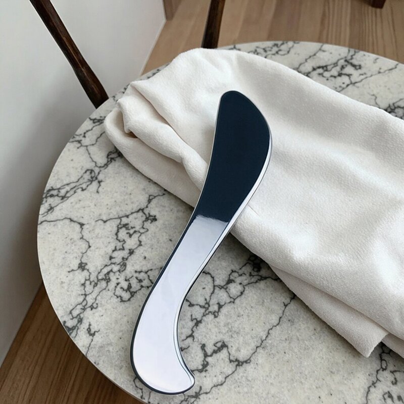 S-Shaped Stainless Steel Gua Sha - Large Metal Muscle Scraping Massage Board