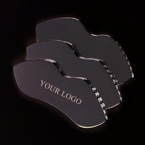 304 Stainless Steel Gua Sha - Custom Body Facial Scraping Therapy Massage Tool