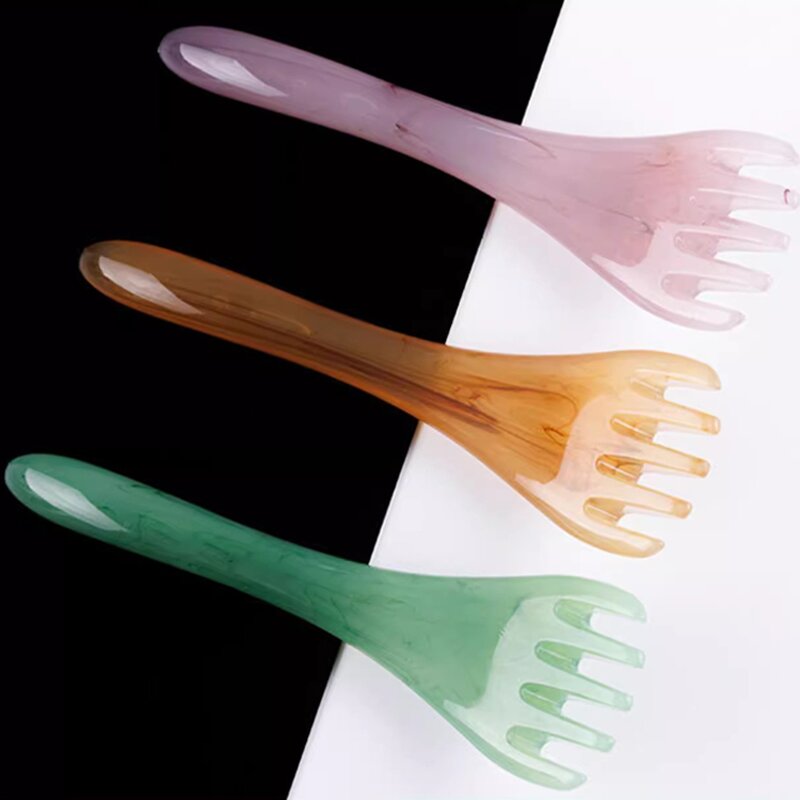 Resin Head Massage Comb - Wholesale Wireless Remote Control Scalp Therapy Tool