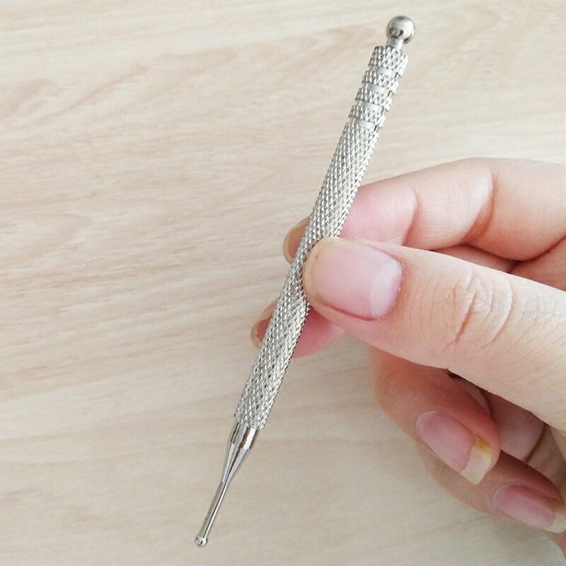 Stainless Steel Reflexology Tool - Facial Deep Tissue Trigger Point Massage Pen
