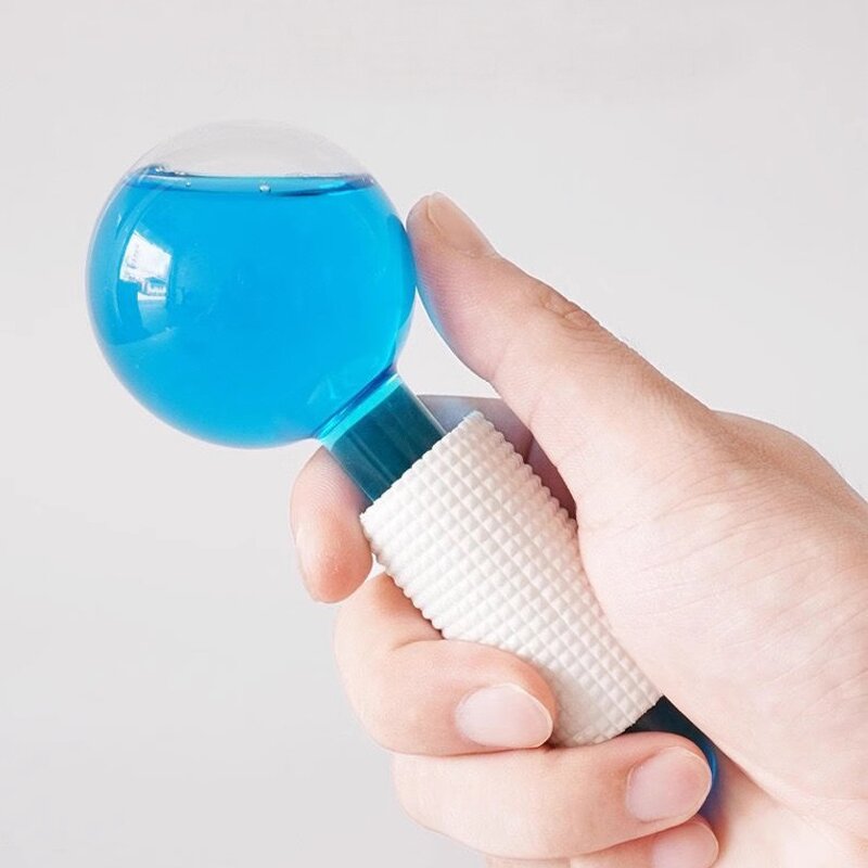 2in1 Ice Globes Roller - Stainless Steel Cooling Spa Facial Eye Puffiness Tool