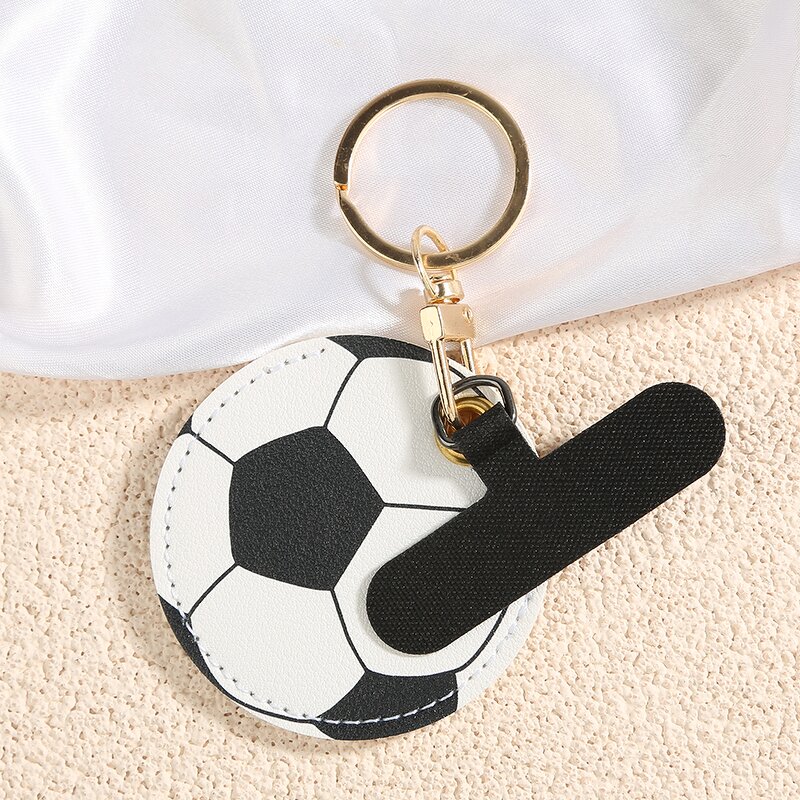 Keychain Manufacturer - Wholesale Cartoon Sports Leather Volleyball Baseball Soccer Basketball Pendants