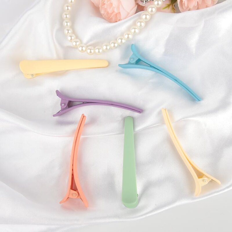 Hair Sectioning Clips Manufacturer - Professional Colorful Anti-Slip No-Crease Duck Billed for Hairdresser Styling