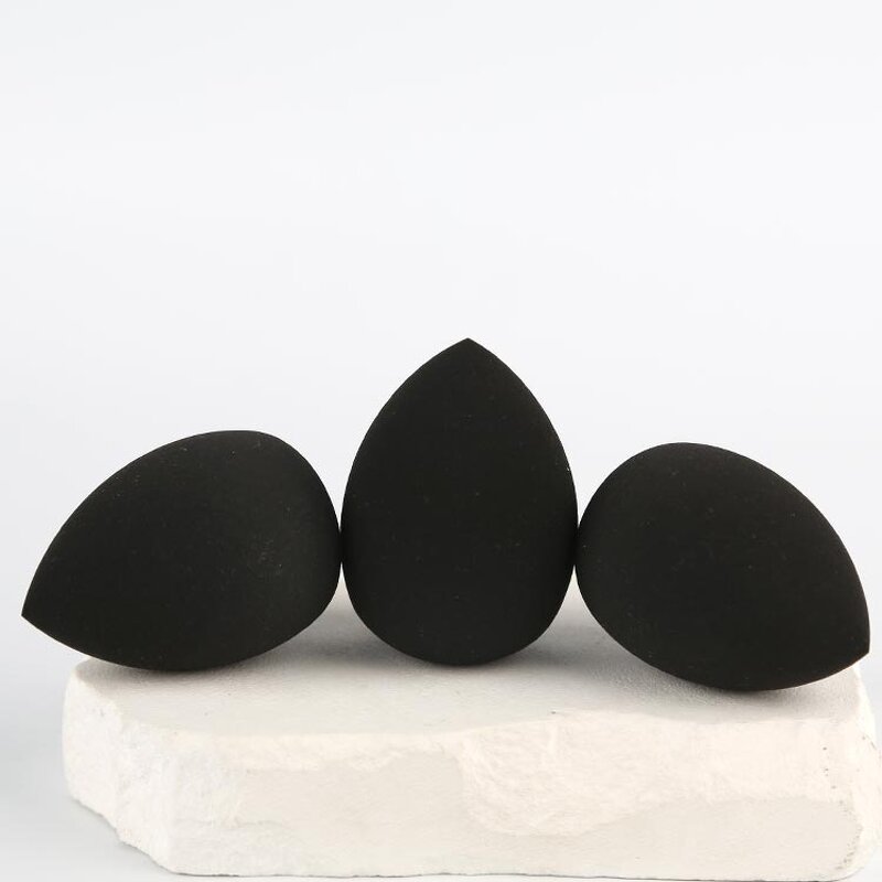 Makeup Sponge Set Manufacturer - 12Pcs Velvet Triangle Powder Puffs Soft Latex Free for Foundation Concealer