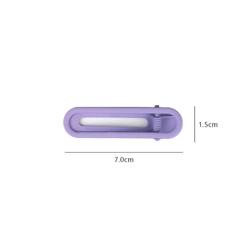 Hair Clips Manufacturer - Custom Cute Rainbow Color Duckbill No Bend Metal Matte for Girls