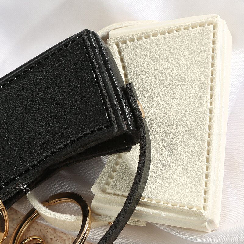 Keychain Manufacturer - New Design Leather Cute Candy Color Mini Ladies Bag Personalized Creative Gift