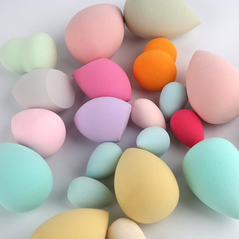 Makeup Sponge Set Manufacturer - Facial Tools Multicolor Professional 3pcs Size Blending Sponge Applicator