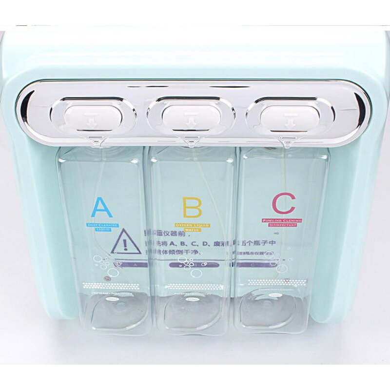 2nd Gen Aqua Peeling Machine - New Tech Bio Microcurrent Small Bubble H2O2 Facial Tool