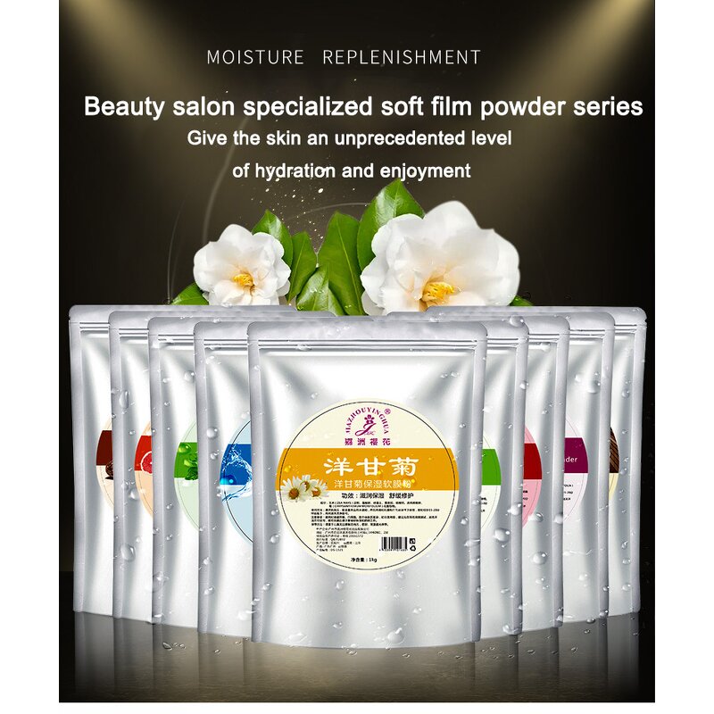 Jelly Mask Powder - Private Label Peel Off Whitening Rose Spa Facial Products