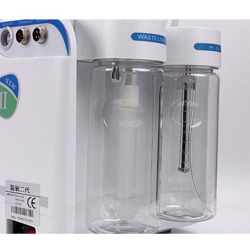 7 in 1 Hydra Facial Machine - 2023 Best Sellers Second Gen H2O2 Aqua Peel Tool