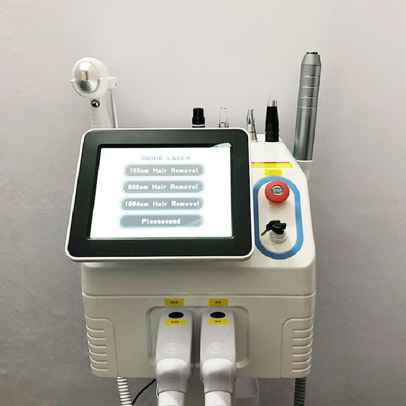 2 in 1 Laser Machine - Portable Diode 808 Picosecond Tattoo Hair Removal Tool