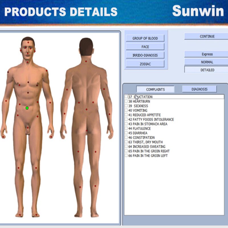 9D NLS Body Analyzer - Magnetic Resonance Health Diagnostic Machine With Software