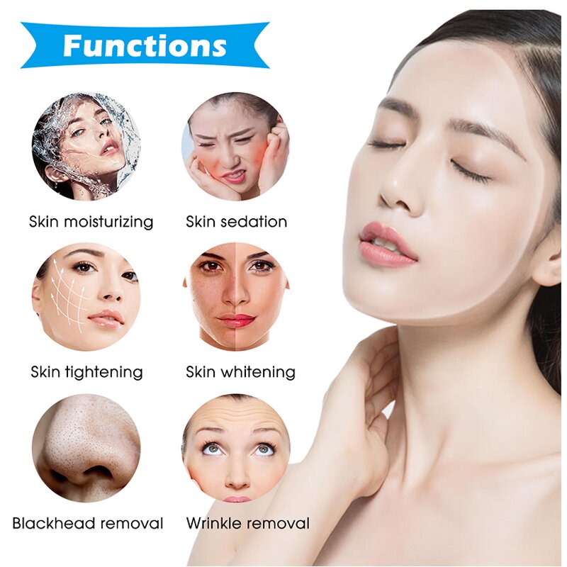 7 in 1 Hidra Facial Machine - M 2023 Second Gen Face Roller Skin Lifting Massage Tool