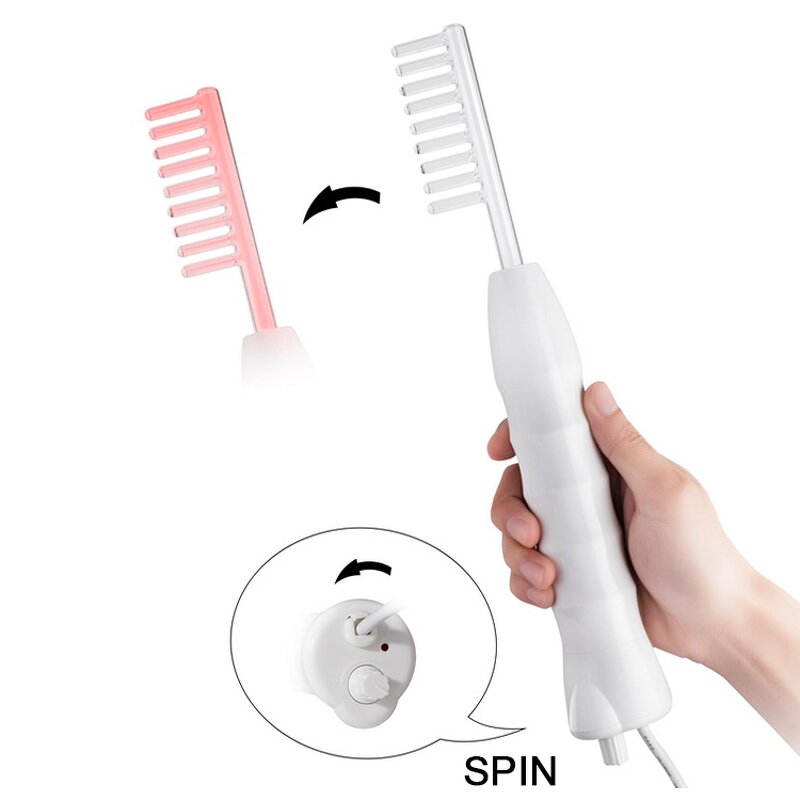 High Frequency Therapy Wand - Hot Products Portable Acne Treatment Skin Tightening Tool