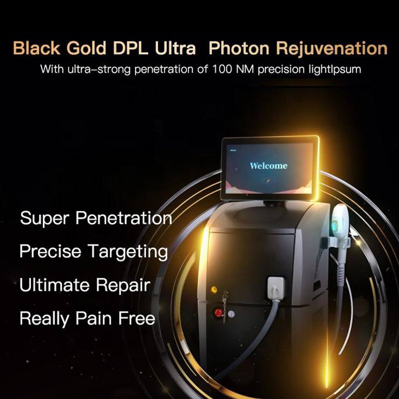 Vertical NIR DPL Machine - 2023 New 3 Handles Salon Skin Rejuvenation Beauty Tool