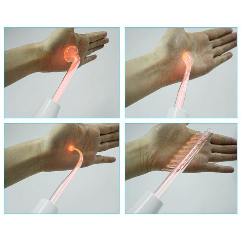 High Frequency Therapy Wand - Hot Products Portable Acne Treatment Skin Tightening Tool