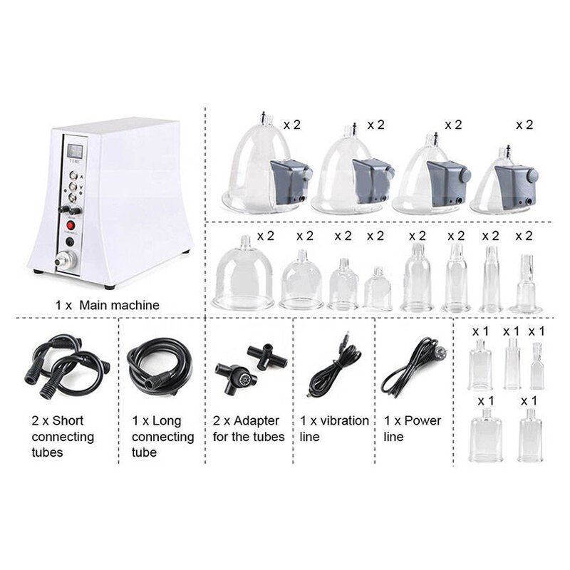Vacuum Butt Lift Machine - 2023 Popular Colombian Breast Enhancement Lifting Tool