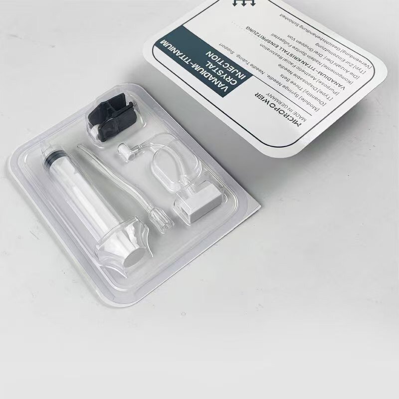 No Needle Meso Gun - 25D Vanadium Titanium Crystal Disposable Photon Skin Care Tool