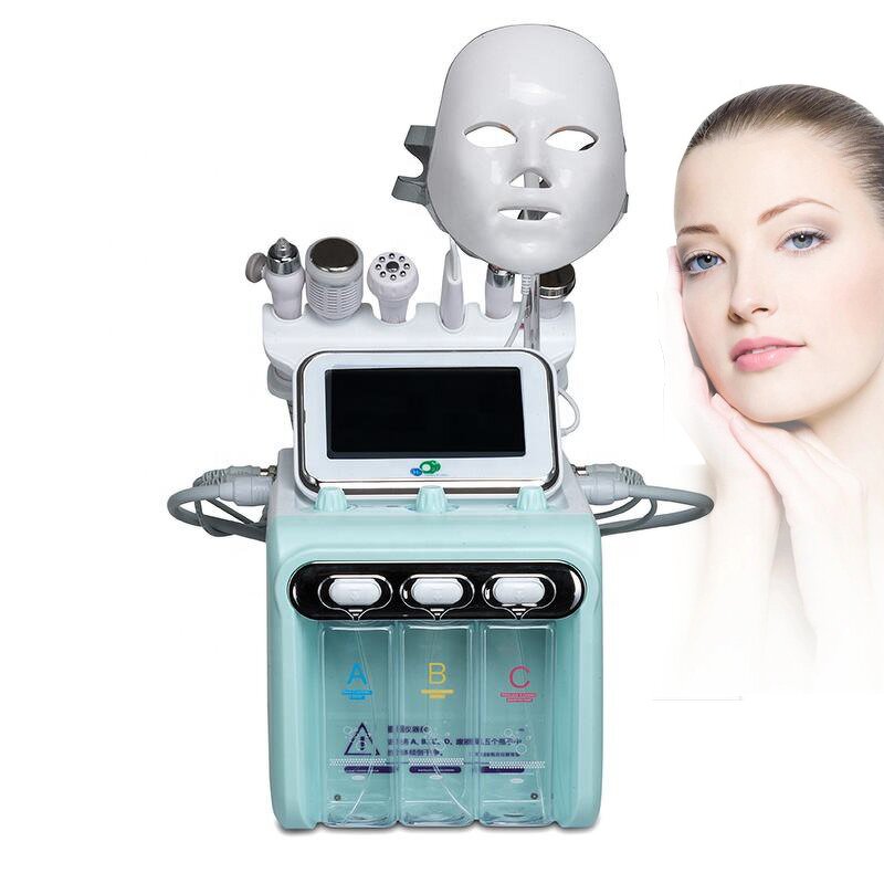 7 in 1 Hydra Facial Machine - 2023 Best Sellers Second Gen H2O2 Aqua Peel Tool