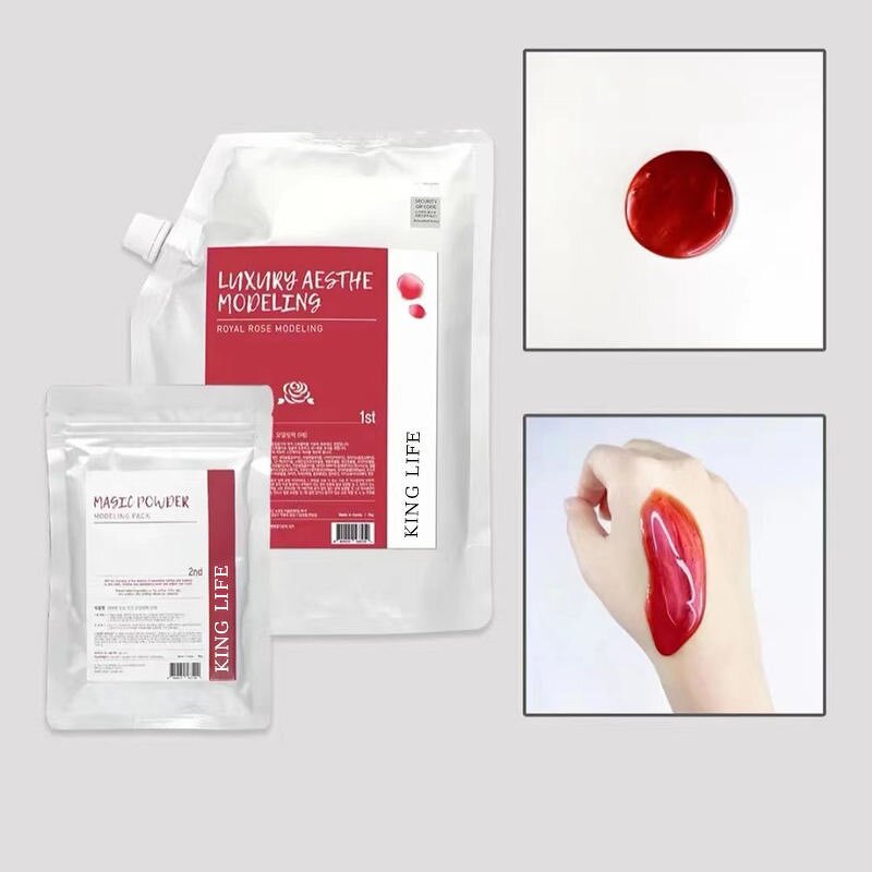 Modeling Jelly Mask Powder - 24k Gold Rose 1kg Korean Spa Peel Off Facial Mask