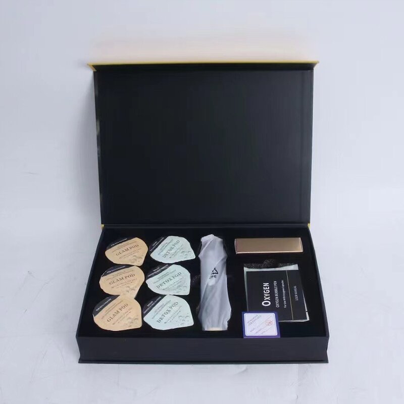 CO2 Bubble Oxygen Machine - New Design Portable Capsules Pods Skin Tightening Facial Tool