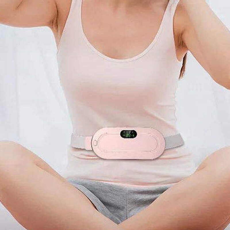 Menstrual Heating Pad - Wholesale Portable Vibrating Women Pain Relief Period Cramp Belt