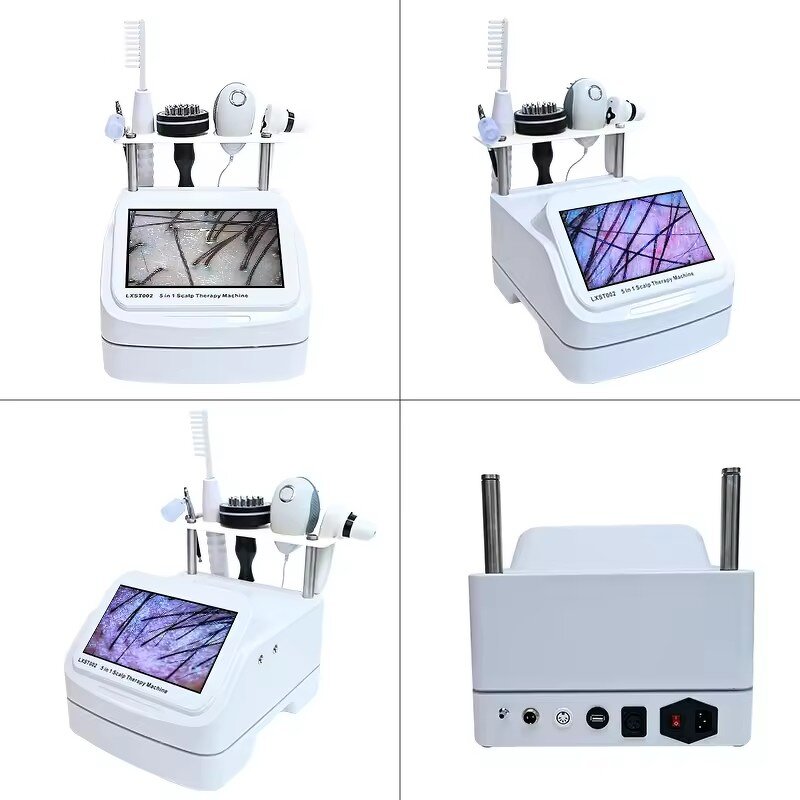 5 in 1 Hair Spa Machine - Hot Sale High Frequency Scalp Analyzer Massage Tool