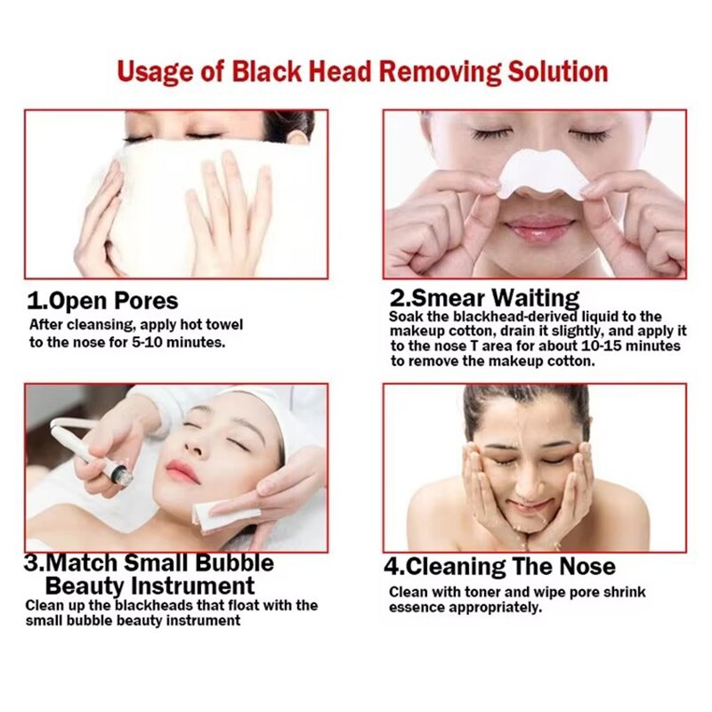 Blackhead Export Liquid - Salon Area Care Pore Cleaning Facial Cleansing Solution