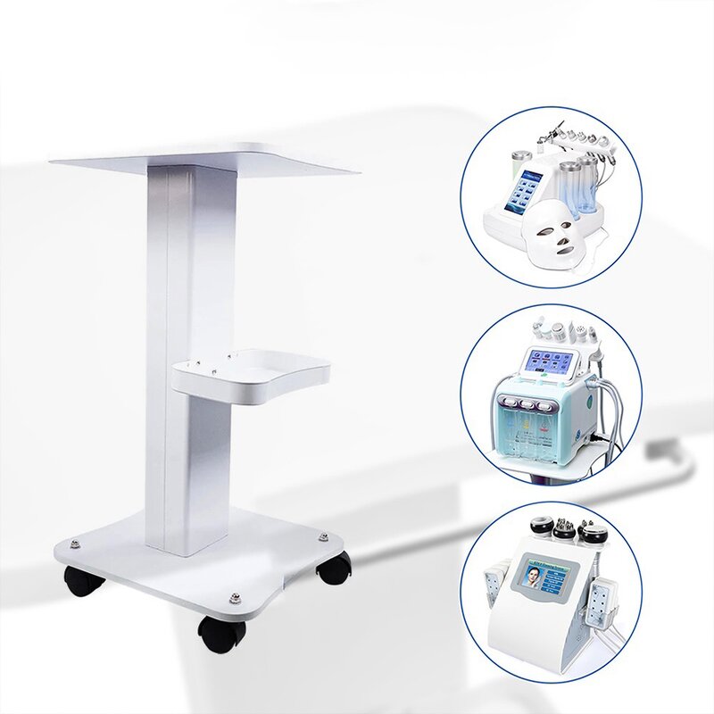 Beauty Machine Trolley - Factory Wood Iron Rolling Cart Spa Salon Nail Table Furniture