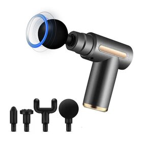 Mini 4 Head Fascia Gun - 2024 New Rechargeable Deep Tissue Muscle Massager
