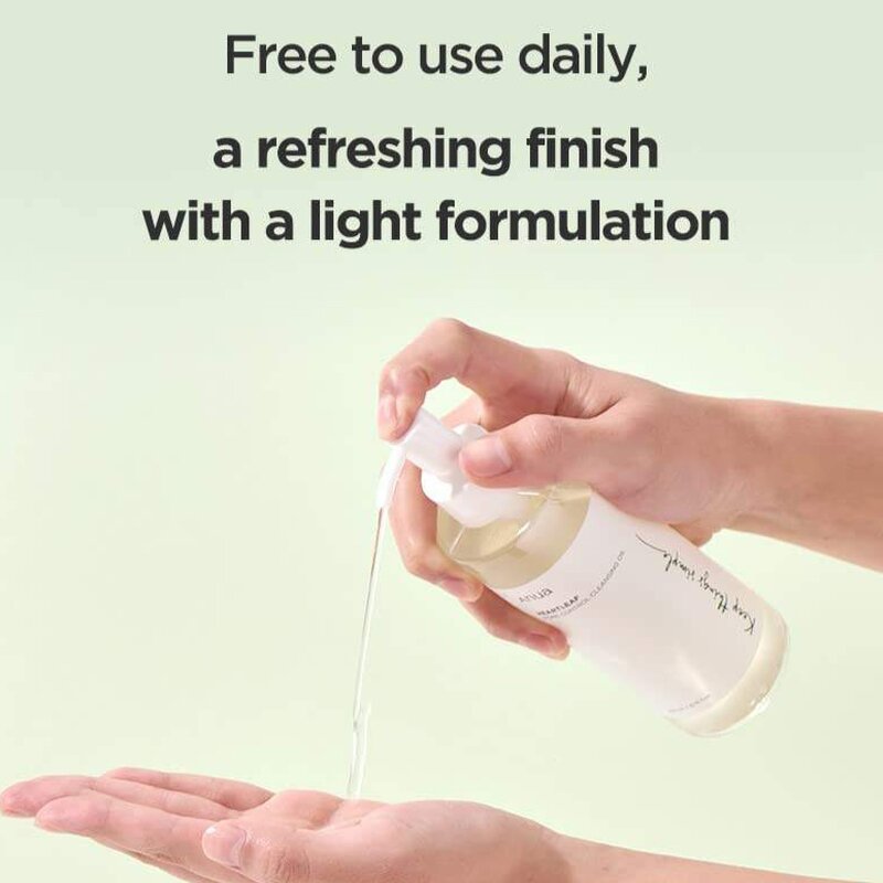 Heartleaf Cleansing Oil - 2024 Korean Facial Cleanser Makeup Blackheads Removal Tool