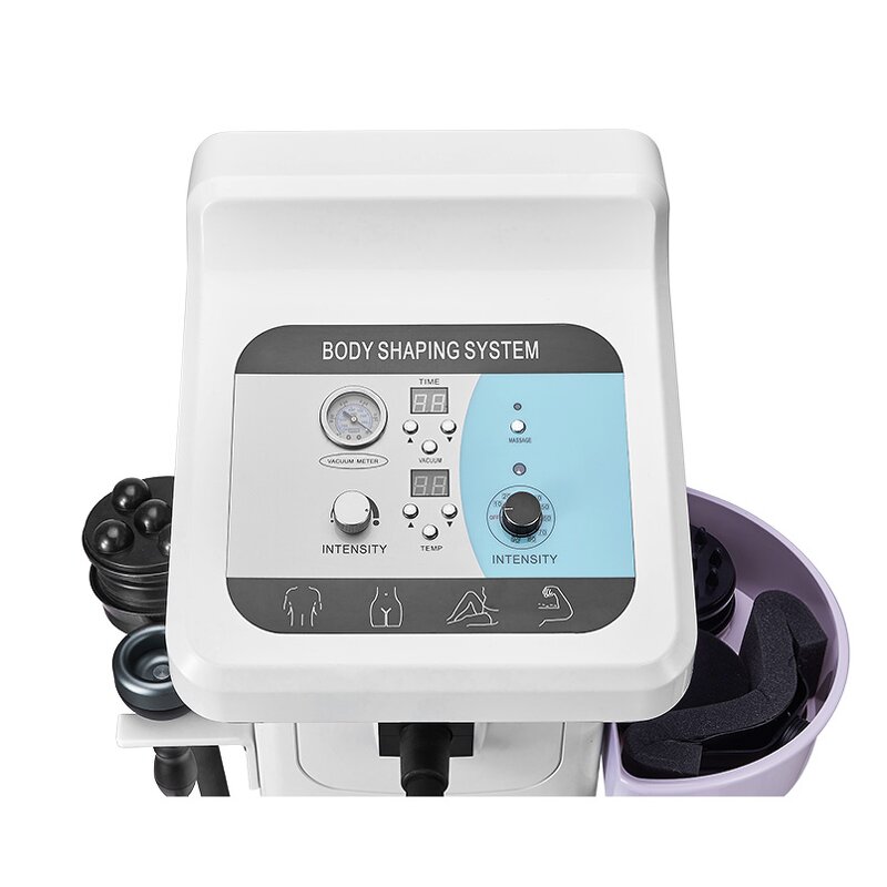 2 in 1 G8 Vacuum Massager - Heating Fat Burning Full Body Vibration Massage Gun