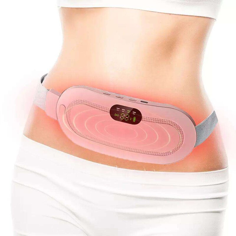 Menstrual Heating Pad - Wholesale Portable Vibrating Women Pain Relief Period Cramp Belt