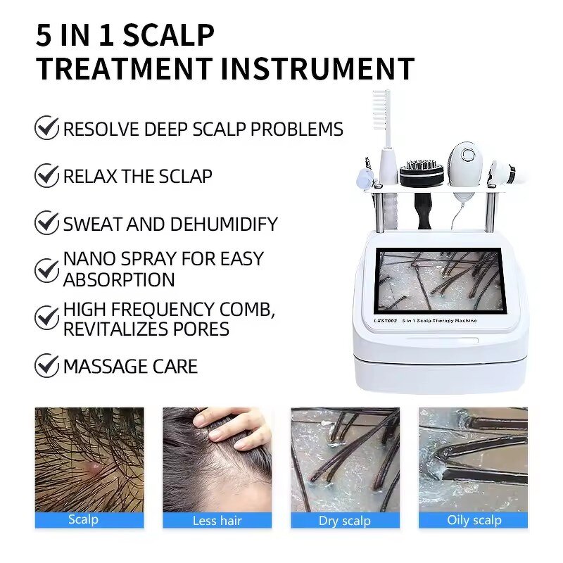Scalp Treatment Analyzer - Factory Sale Hair Restoration Massage Equipment