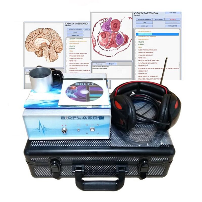 9D NLS Body Analyzer - Magnetic Resonance Health Diagnostic Machine With Software
