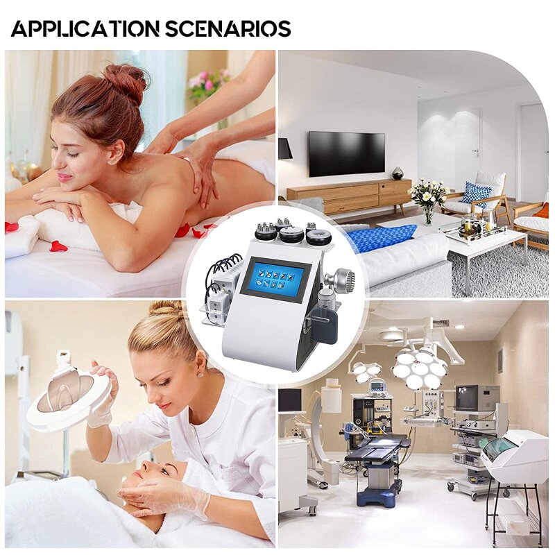 9 in 1 Slimming Machine - 2023 Hot Sale Lipolaser Cavitation Vacuum RF Beauty Tool