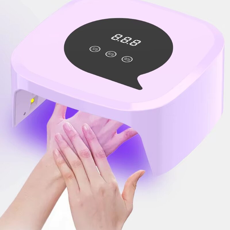 UV Nail Lamp Manufacturer - CE Approved High Power Purple Color LED Gel Dryer with Smart Timer