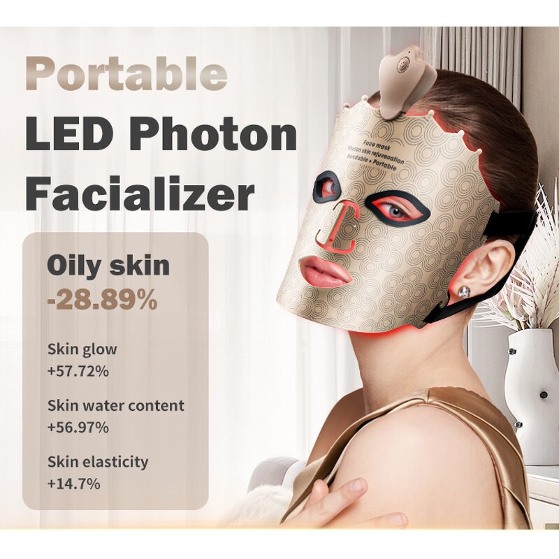 Light Therapy Device Manufacturer - OEM ODM Anti Aging Skin Tightening Wrinkles 7 Color Skin Rejuvenation