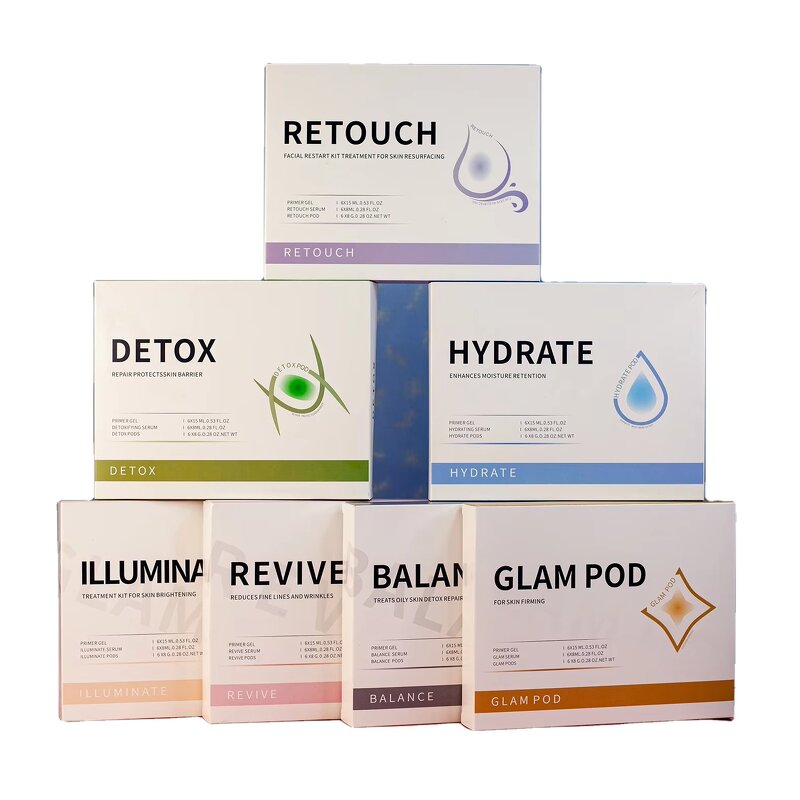 CO2 Bubble Oxygenation Pods Manufacturer - 2025 New Oxygen Jet for Detoxifying Facial Restart Kit