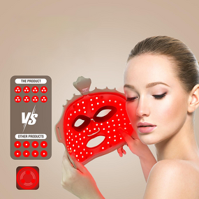 LED Facial Mask Manufacturer - 2025 Newest Flexible Silicone 7-Color Red Light for Anti-Aging