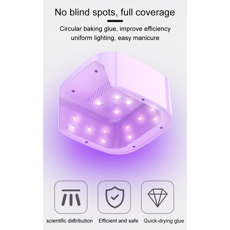 Nail Lamp Manufacturer - Salon Professional Nail Polish Dryer Cordless UV LED