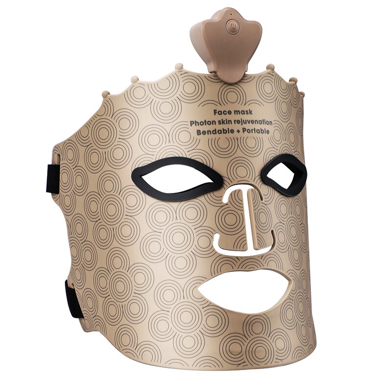 LED Photon Face Mask Manufacturer - 2025 Hot Sale 7 Colors Light Therapy Rechargeable Adjustable OEM/ODM