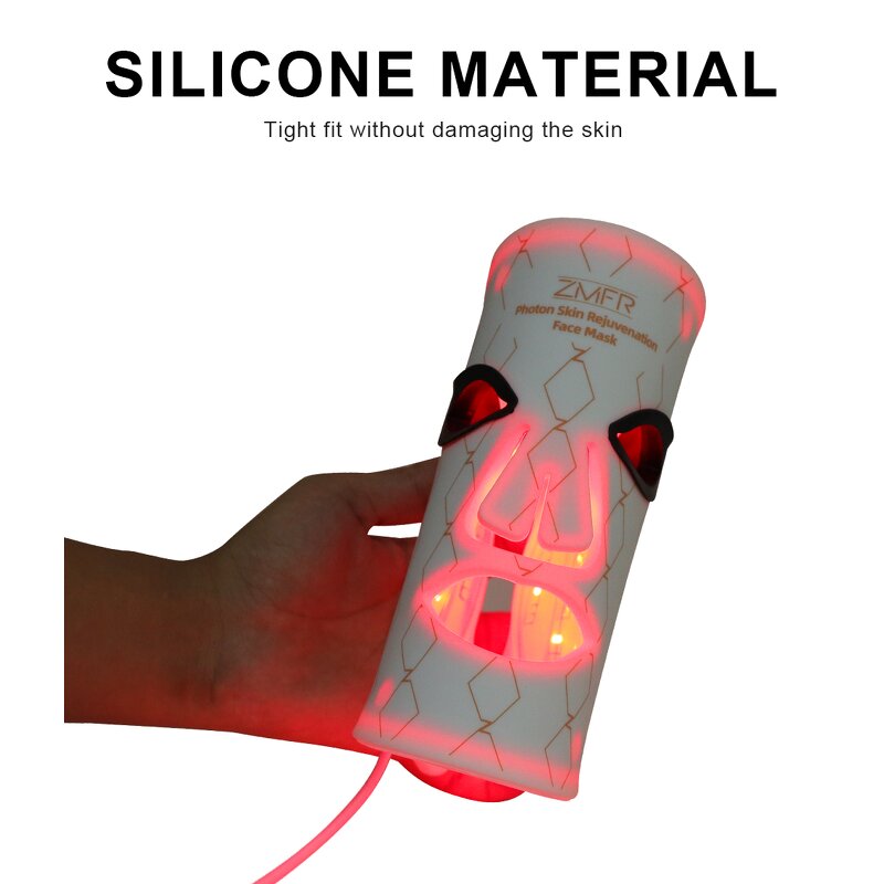 LED Light Therapy Mask Manufacturer - New Hot-Seller Silicone with Neck Face & Chest for Home Spa Clinic