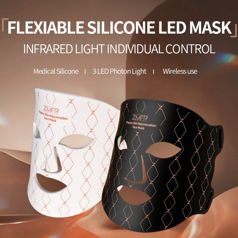 Red Light Therapy Mask Manufacturer - FR Factory Direct Sale 4 Colors 460 590 630 850nm NIR