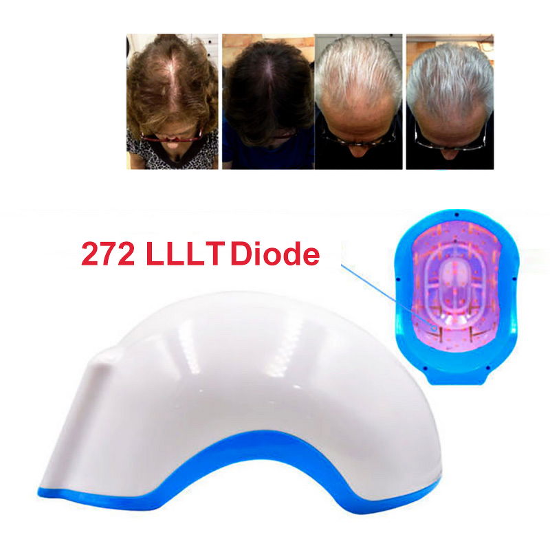 Hair Growth Cap Manufacturer - 272 Diodes 678nm LED Red Light Therapy Infrared Loss Treatment OEM