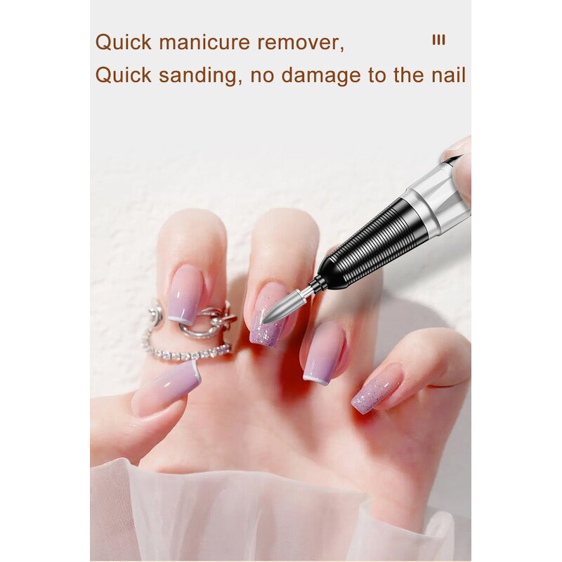 Nail Drill Machine Manufacturer - 2024 Electric Portable Brushless Polisher 45000rpm Rechargeable