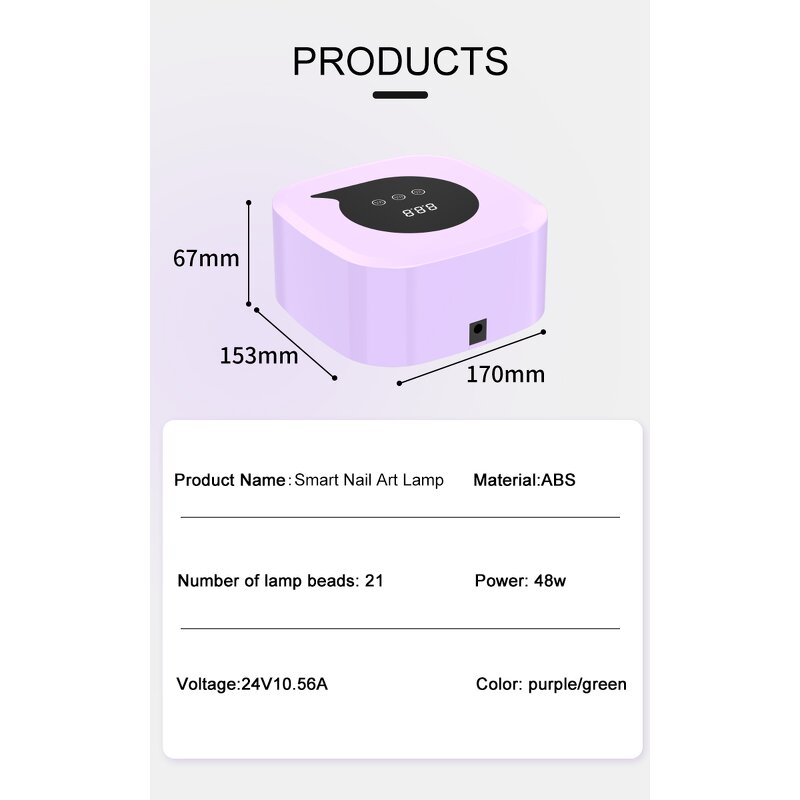 Nail Lamp Manufacturer - Quick-Drying Gel Salon LED UV Fast Curing