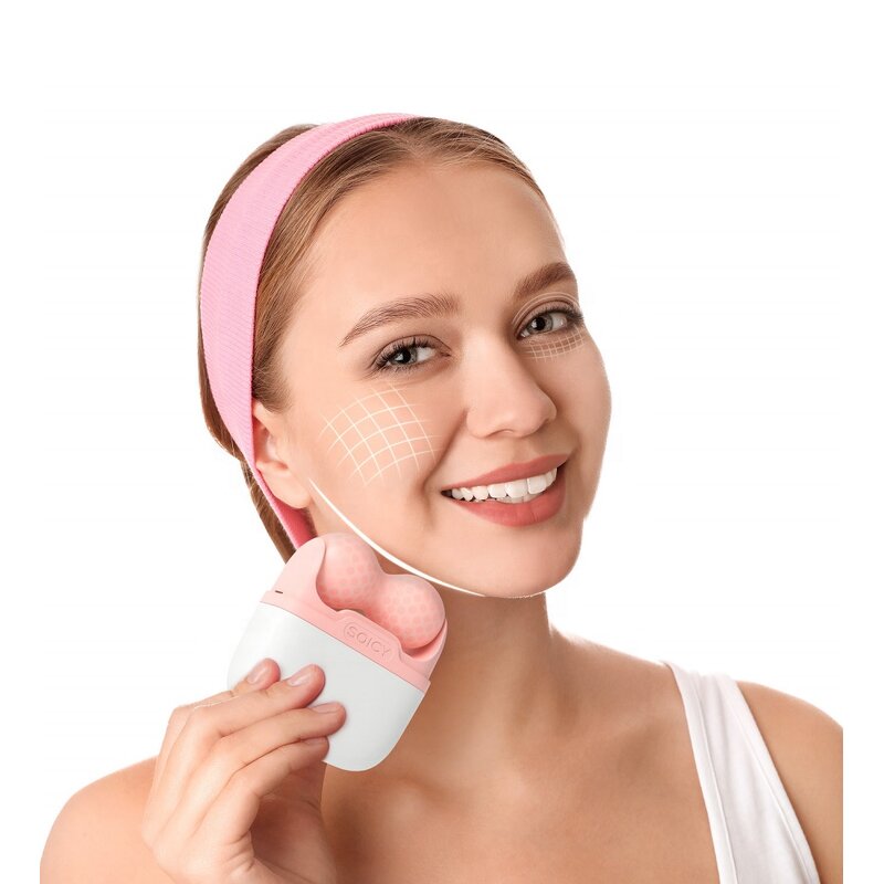 Ice Roller Manufacturer - 2025 Hot Selling Skin Cooling Derma Face Body Massager W+V Shaped Mini