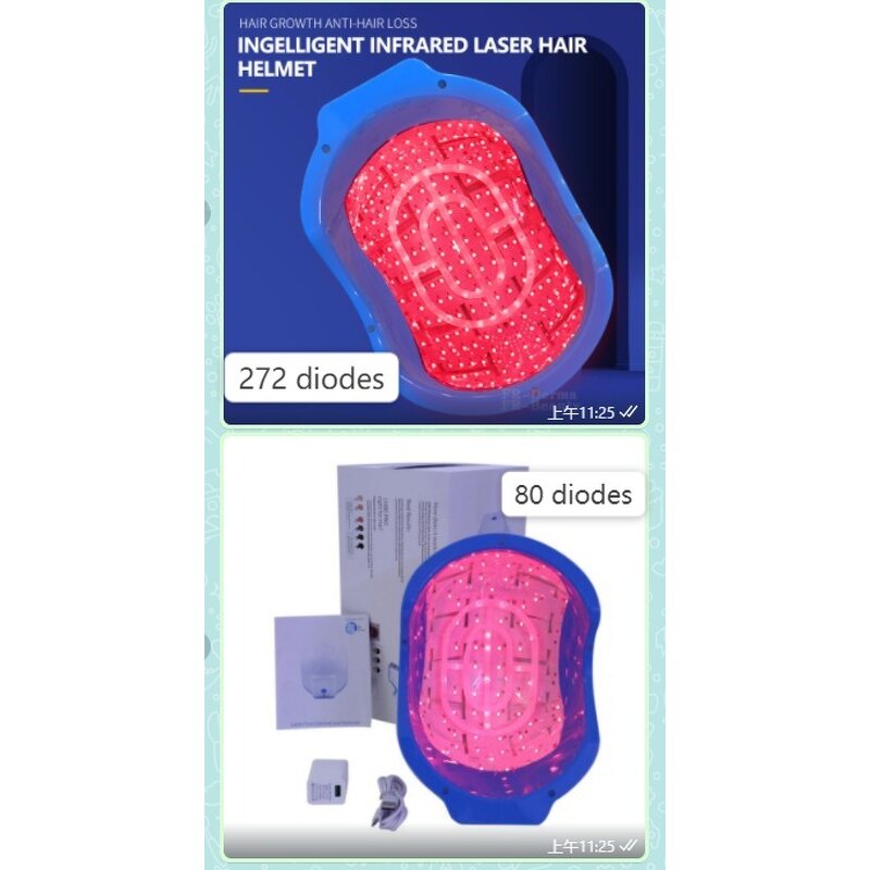 Hair Growth Helmet Manufacturer - Wireless Use LED Light Treatment Red Light Therapy for Home