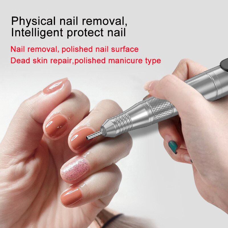 Nail Drill Machine Manufacturer - 2024 Professional Portable Electric File for Shaping Polishing Removing Acrylic 35000 RPM Pen